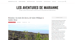 Desktop Screenshot of lesaventuresdemarianne.com